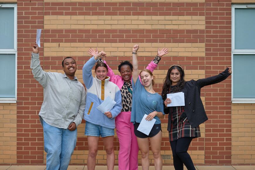 Group shot with Yuusuf and friends and Ms Spence